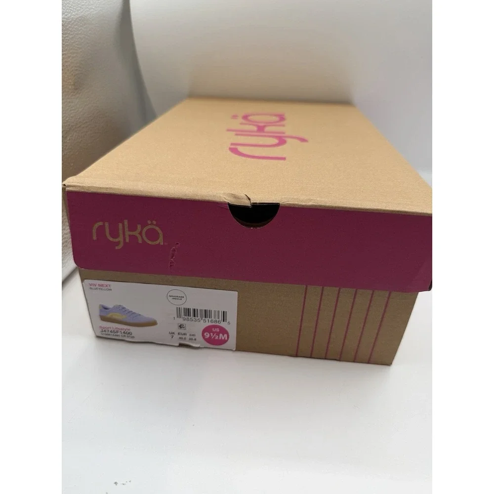 Ryka Viv Next Sneaker, Women's 9.5, EU 40.5, Lace Up,Sport Casual, NIB